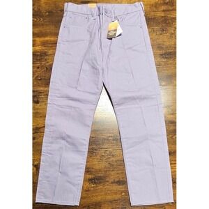 Levi's Men's 501 Original Shrink to Fit Jean Daybreak Purple Size 32x30 NWT Raw
